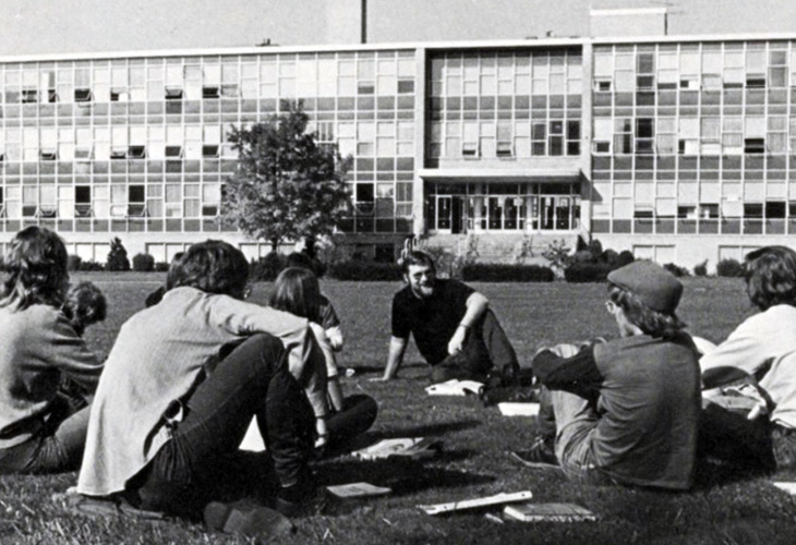 College students c. 1971